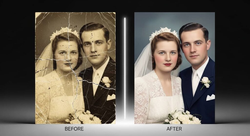 Fix old image, Photo Restoration